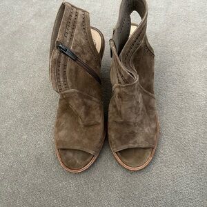 Vince Camuto Peep-Toe Booties